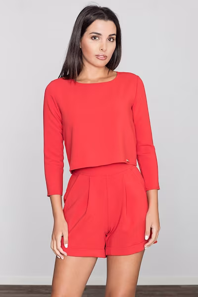 Kombinezon Damski Model M445 Red - Figl — zdjęcie 1