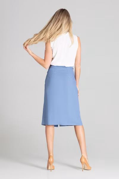 Spódnica Model M697 Blue - Figl — zdjęcie 3