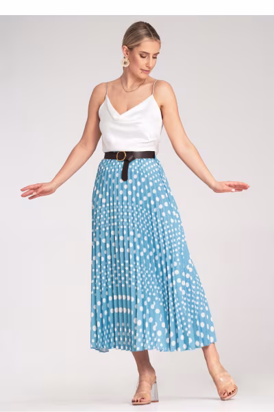Spódnica Model M1155 Blue - Figl — zdjęcie 1