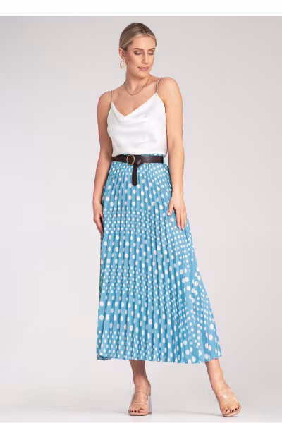 Spódnica Model M1155 Blue - Figl — zdjęcie 2