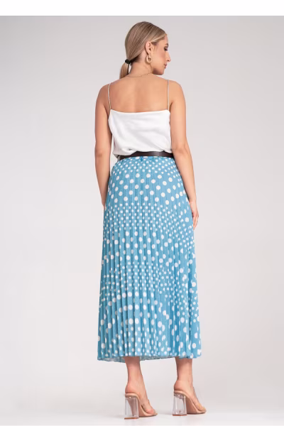 Spódnica Model M1155 Blue - Figl — zdjęcie 3