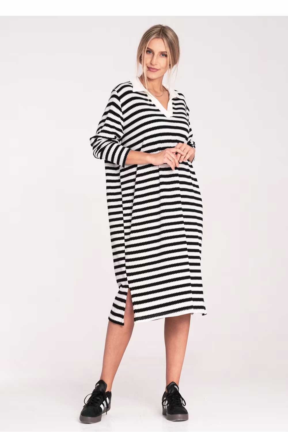 Sukienka Model M1098 Black/White - Figl