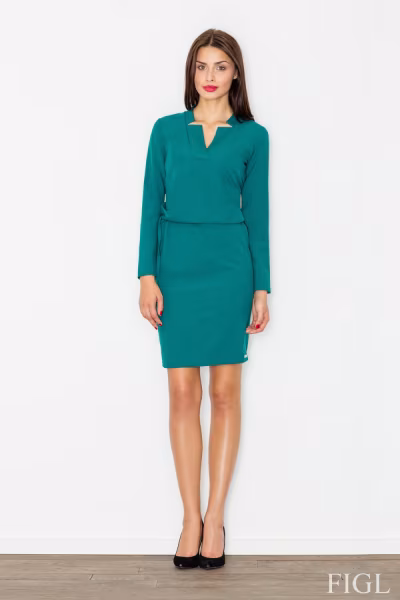 Sukienka Model M533 Green - Figl — zdjęcie 2
