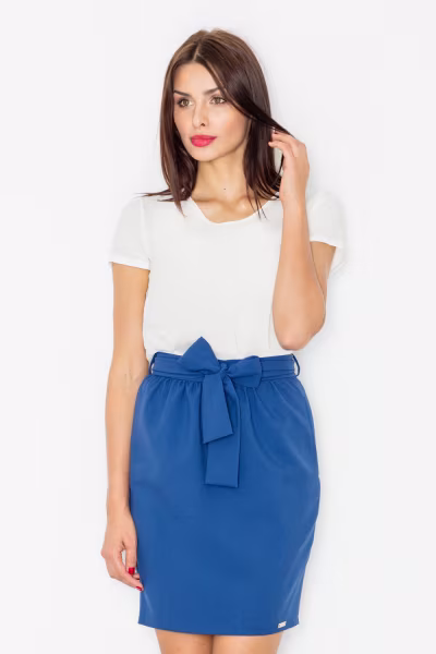 Spódnica Model M524 Navy - Figl — zdjęcie 1