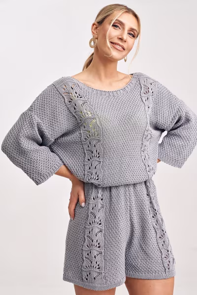 Spodnie Komplet Model M995 Dark Grey - Figl — zdjęcie 1