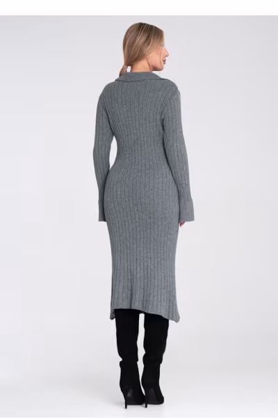 Sukienka Model M1093 Grey - Figl — zdjęcie 3