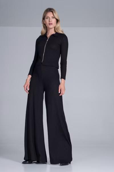 Spodnie Damskie Model M820 Black - Figl — zdjęcie 2