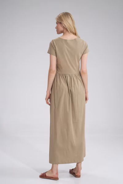 Sukienka Model M787 Beige - Figl — zdjęcie 3