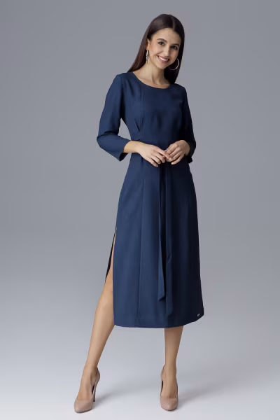 Sukienka Model M631 Navy - Figl — zdjęcie 1