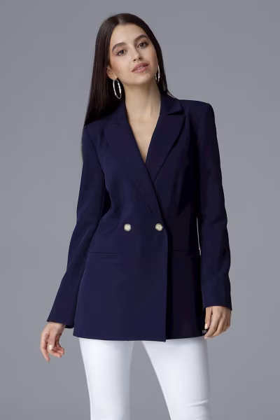 Żakiet Model M642 Navy - Figl — zdjęcie 1