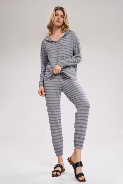 Spodnie Dresowe Model M813 Grey - Figl — zdjęcie 1
