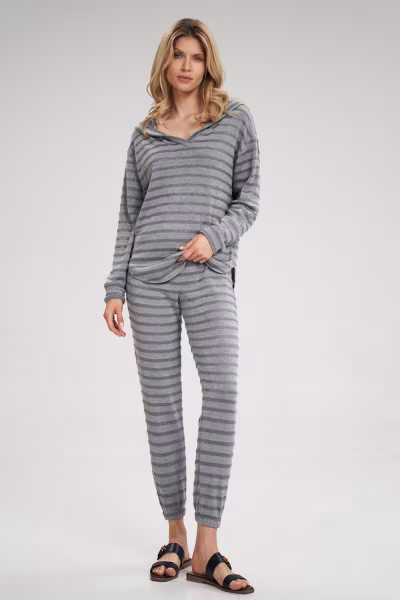 Spodnie Dresowe Model M813 Grey - Figl — zdjęcie 2