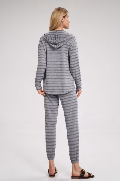 Spodnie Dresowe Model M813 Grey - Figl — zdjęcie 3