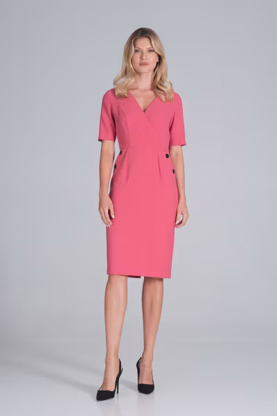 Sukienka Model M851 Coral - Figl — zdjęcie 1