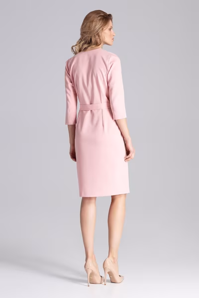 Sukienka Model M654 Pink - Figl — zdjęcie 3