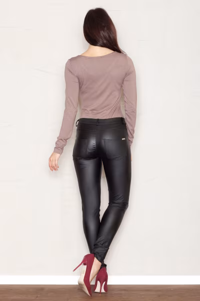 Spodnie Damskie Model 361 Black - Figl — zdjęcie 3