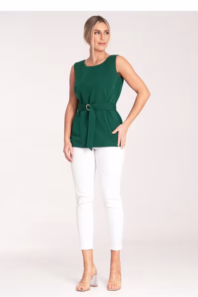 Bluzka Model M1071 Green - Figl — zdjęcie 2