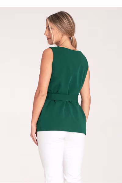 Bluzka Model M1071 Green - Figl — zdjęcie 3