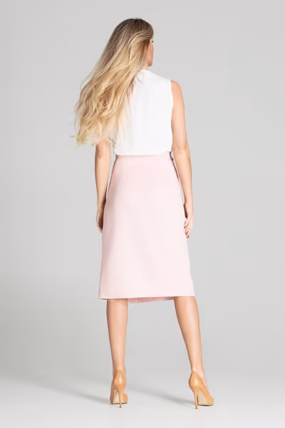 Spódnica Model M697 Pink - Figl — zdjęcie 3