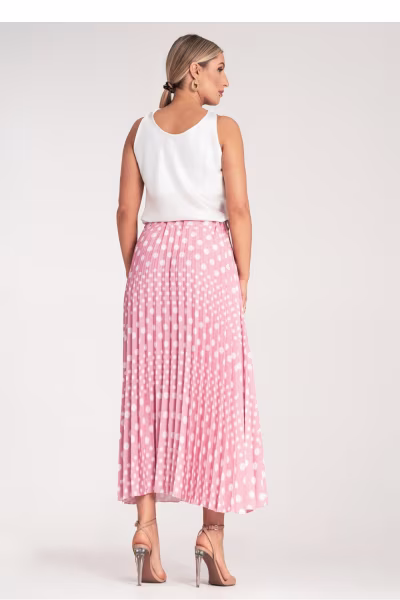 Spódnica Model M1155 Pink - Figl — zdjęcie 3