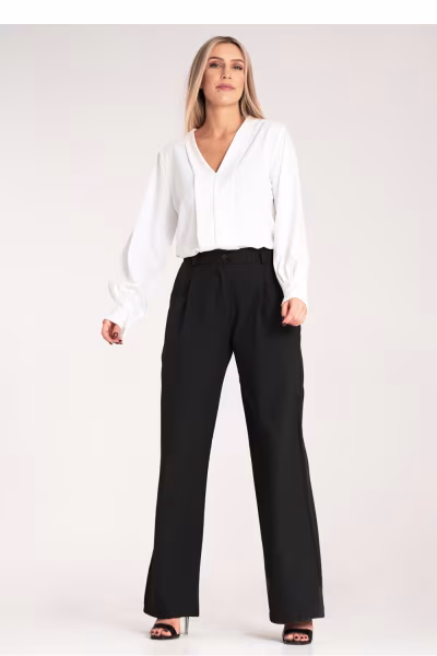 Spodnie Damskie Model M1129 Black - Figl — zdjęcie 1