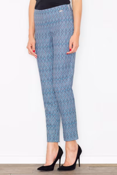 Spodnie Damskie Model M515 Wzór 31 Multicolor - Figl — zdjęcie 1