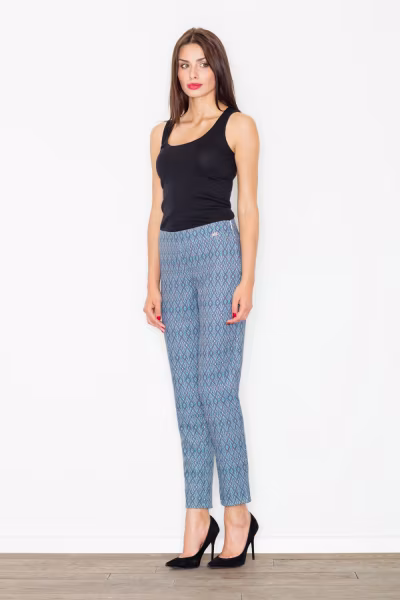 Spodnie Damskie Model M515 Wzór 31 Multicolor - Figl — zdjęcie 2