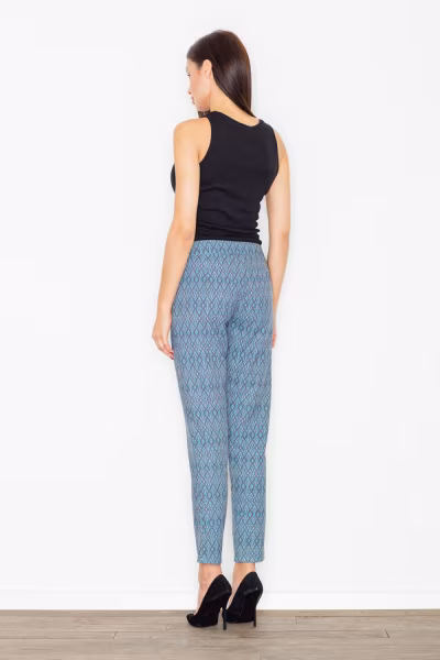 Spodnie Damskie Model M515 Wzór 31 Multicolor - Figl — zdjęcie 3