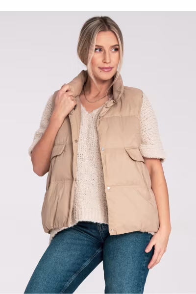 Kamizelka Model M1115 Beige - Figl — zdjęcie 1