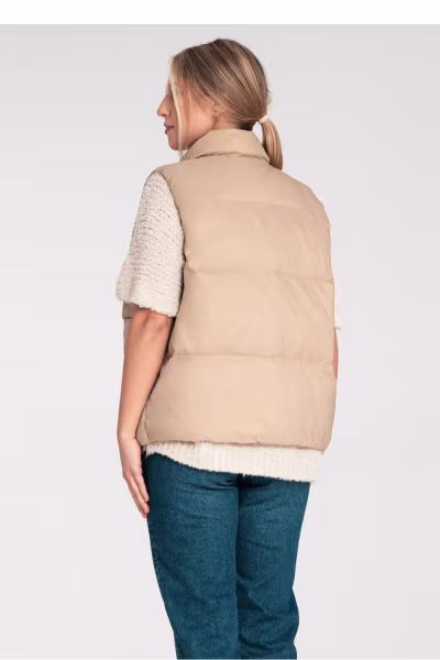 Kamizelka Model M1115 Beige - Figl — zdjęcie 3