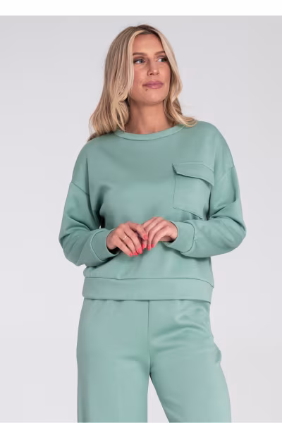 Bluza Damska Model M1202 Mint - Figl — zdjęcie 2
