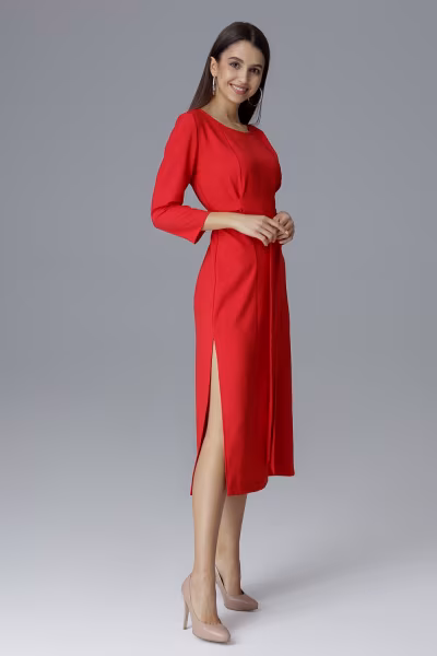 Sukienka Model M631 Red - Figl — zdjęcie 2