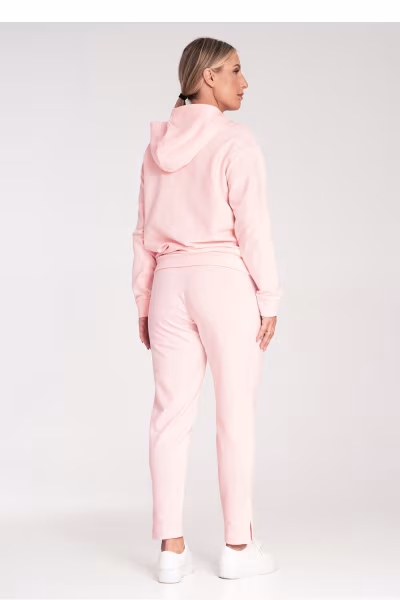 Spodnie Dresowe Model M1035 Light Pink - Figl — zdjęcie 3