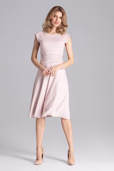 Sukienka Model M660 Pink - Figl — zdjęcie 2
