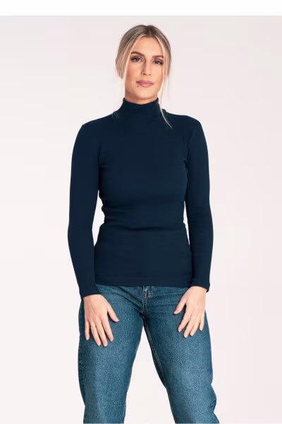Golf Damski Model M1058 Navy - Figl — zdjęcie 1