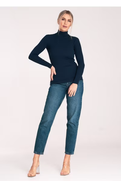 Golf Damski Model M1058 Navy - Figl — zdjęcie 2