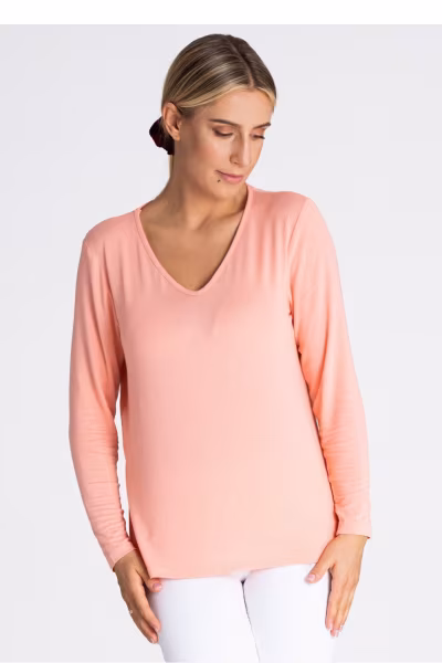 Bluzka Model M980 Pink - Figl — zdjęcie 1