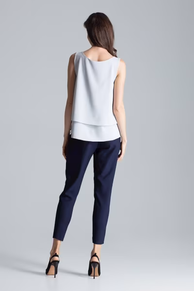 Bluzka Model M679 Grey - Figl — zdjęcie 3