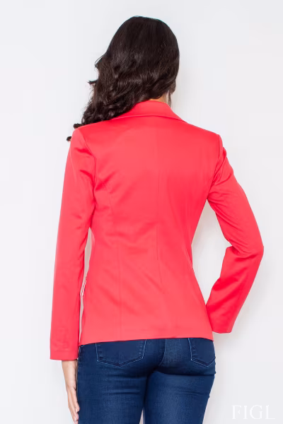 Żakiet Model M085 Red - Figl — zdjęcie 3