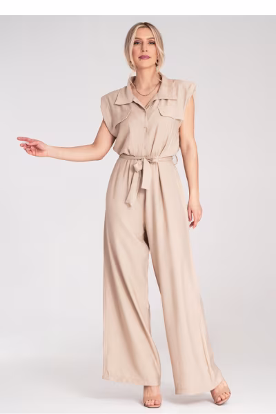 Kombinezon Model M1176 Beige - Figl — zdjęcie 2