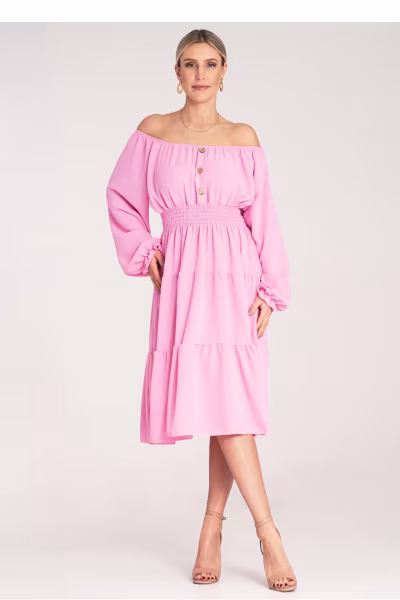 Sukienka Model M1169 Pink - Figl — zdjęcie 1