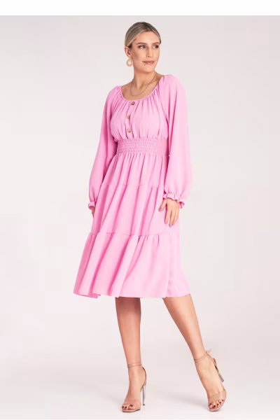 Sukienka Model M1169 Pink - Figl — zdjęcie 2