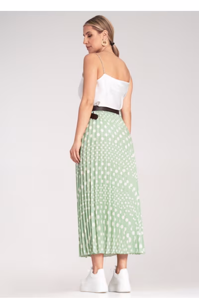 Spódnica Model M1155 Green - Figl — zdjęcie 3