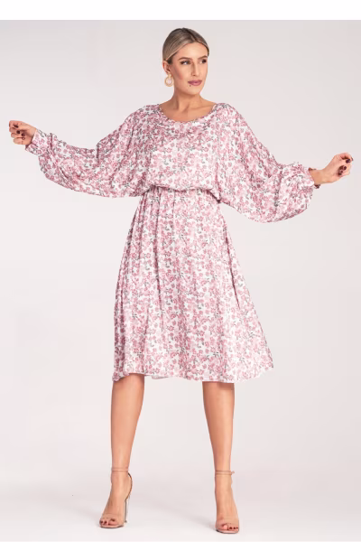 Sukienka Model M1128 Pink - Figl — zdjęcie 2