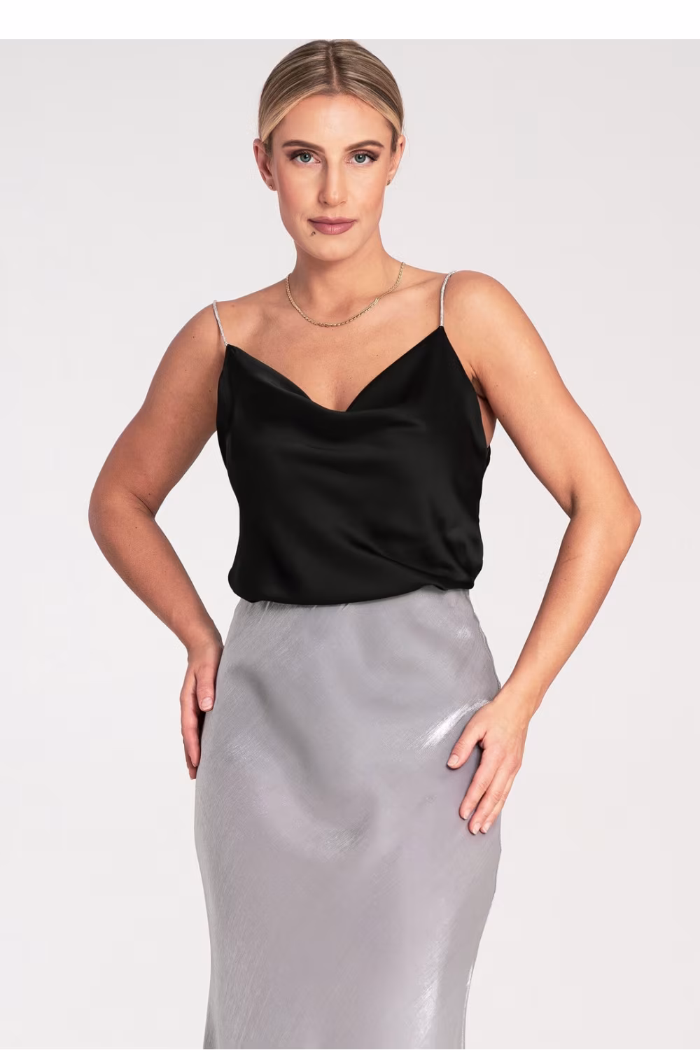 Koszulka Top Model M1099 Black - Figl