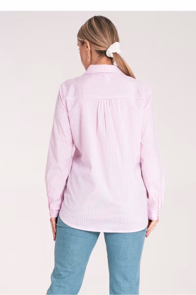 Koszula Damska Model M1174 Pink - Figl — zdjęcie 3