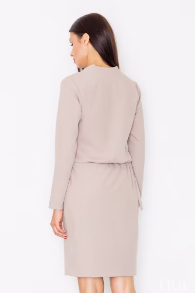 Sukienka Model M533 Beige - Figl — zdjęcie 3