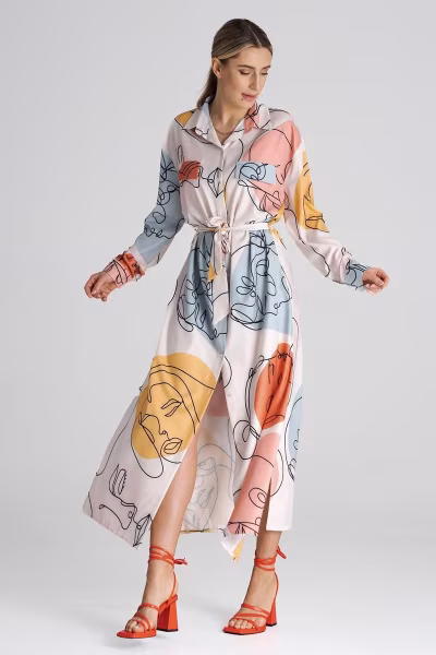 Sukienka Model M1000 Wzór 123 - Figl — zdjęcie 2