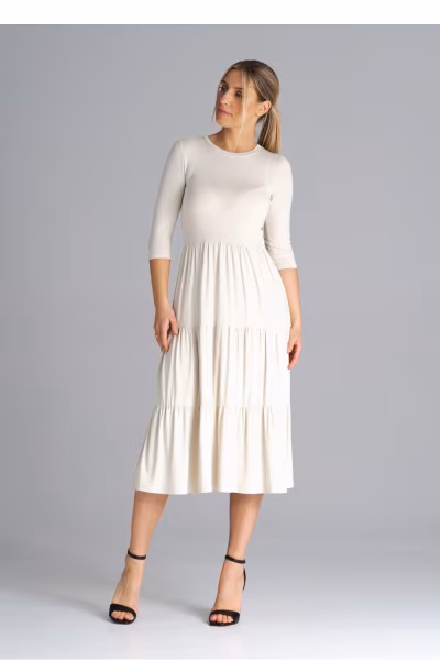 Sukienka Model M943 Beige - Figl — zdjęcie 1