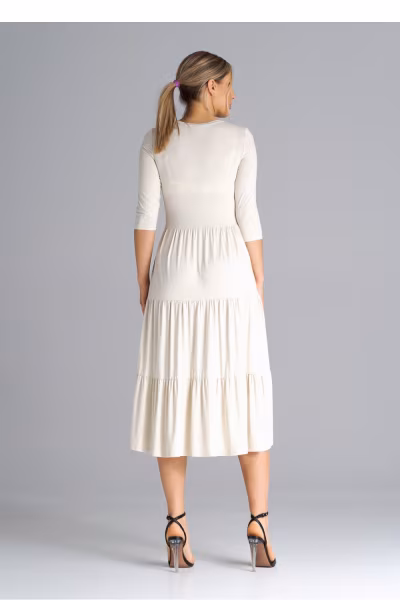 Sukienka Model M943 Beige - Figl — zdjęcie 3